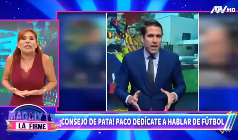 Magaly Medina indignada por comentarios de Paco Bazán sobre la pandemia. Foto: captura de ATV Magaly Medina indignada por comentarios de Paco Bazán sobre la pandemia. Foto: captura de ATV