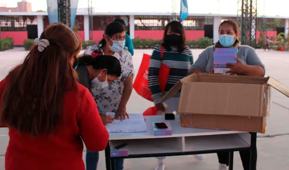 Pedido fue realizado por la Apafa del centro educativo I.E. 40107 San José. Foto: Joya Mining