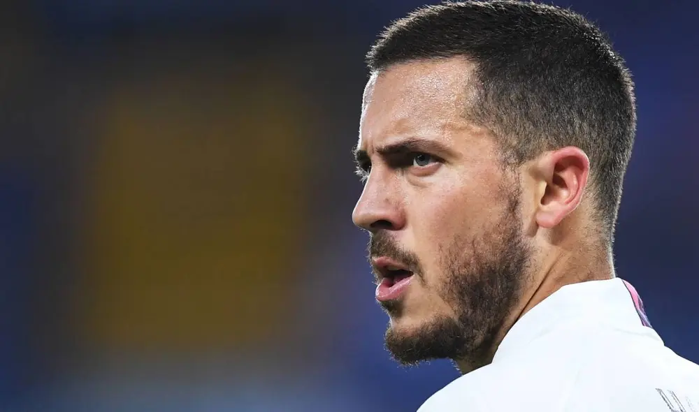 Hazard llegó a mediados del 2019 al Real Madrid. Foto: EFE/Neil Hall