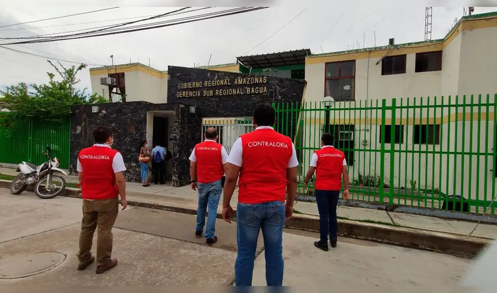 Auditores de la Contraloría detectan pagos indebidos en Gerencia Sub Regional de Bagua. Foto: Contraloría