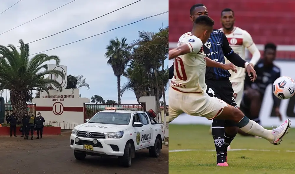 Universitario cayó goleado por 4-0 ante Independiente del Valle por Copa Libertadores. Foto: composición GLR/EFE