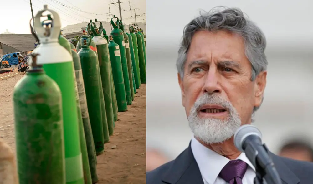 Sagasti indicó que duplicaron el número de plantas de oxígeno en Perú. Foto: composición LR Sagasti indicó que duplicaron el número de plantas de oxígeno en Perú. Foto: composición LR