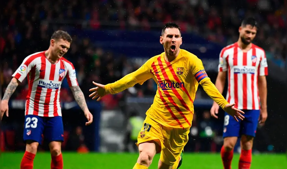 Atlético de Madrid es la segunda víctima favorita de Lionel Messi en torneos oficiales. Foto: EFE Atlético de Madrid es la segunda víctima favorita de Lionel Messi en torneos oficiales. Foto: EFE