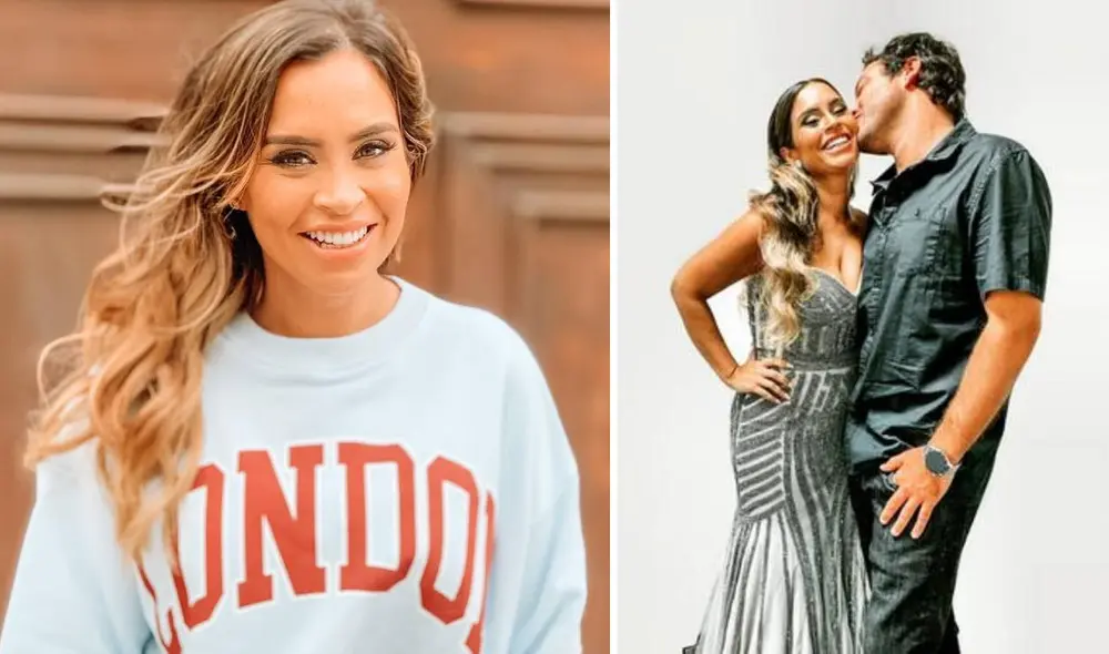 En la foto se puede ver a Julián Alexander dándole un beso en la mejilla a Ethel Pozo, quien usa un elegante vestido color plateado. Foto: composición Instagram En la foto se puede ver a Julián Alexander dándole un beso en la mejilla a Ethel Pozo, quien usa un elegante vestido color plateado. Foto: composición Instagram