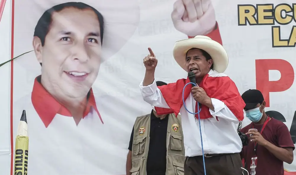 Castillo se enfrentará en la segunda vuelta presidencial con Keiko Fujimori. Foto: La República Castillo se enfrentará en la segunda vuelta presidencial con Keiko Fujimori. Foto: La República