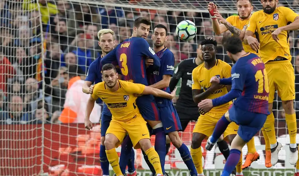 Atlético Madrid es líder de LaLiga Santander con 76 puntos. Foto: AFP