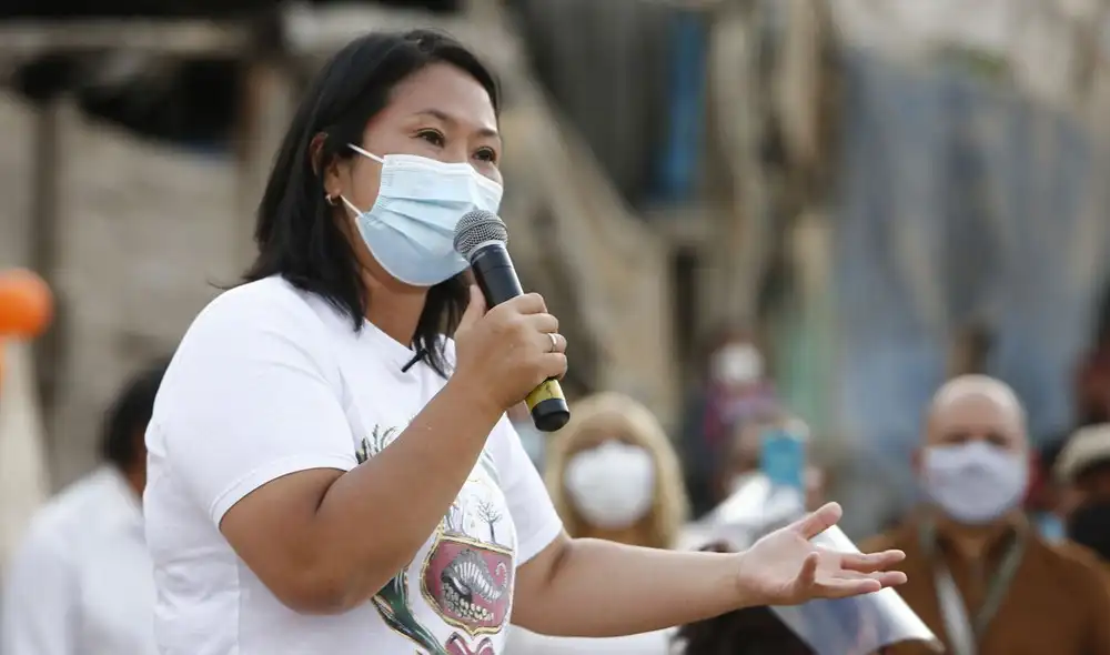 Fujimori postula a la presidencia de la República con Fuerza Popular. Foto: La República