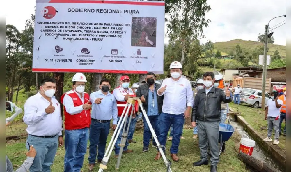 Inician trabajos de reconstrucción de canal en Huancabamba. Foto: La República.