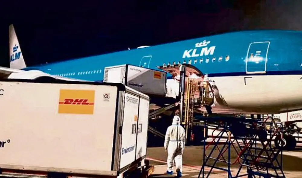 Mañana llegan otras 350.000 dosis de Pfizer, dijo el presidente Sagasti. Foto: La República