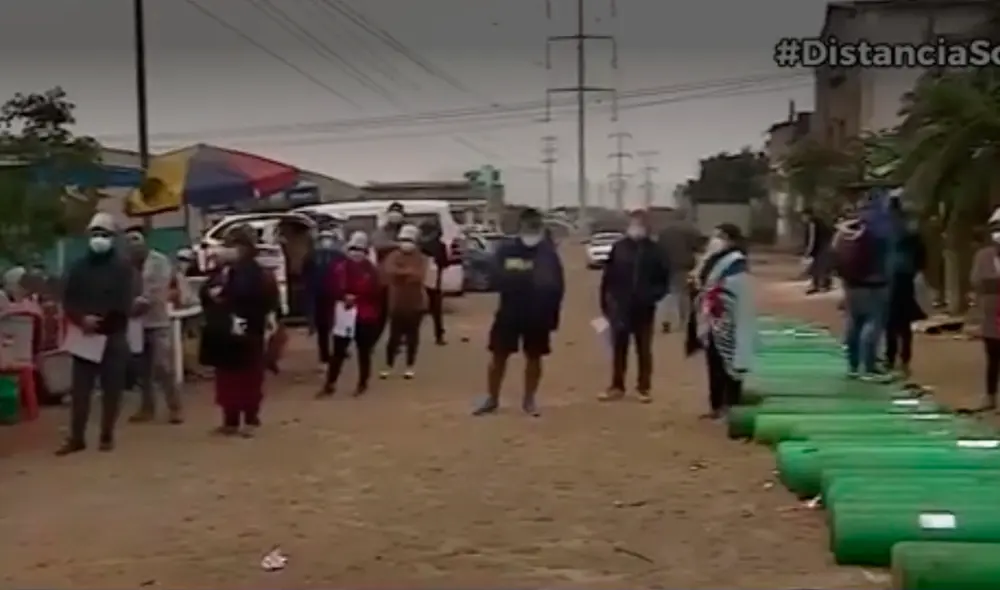 Empresa distribuidora informó que la demanda de oxígeno medicinal disminuyó en un 60%. Foto: Captura Canal N Empresa distribuidora informó que la demanda de oxígeno medicinal disminuyó en un 60%. Foto: Captura Canal N