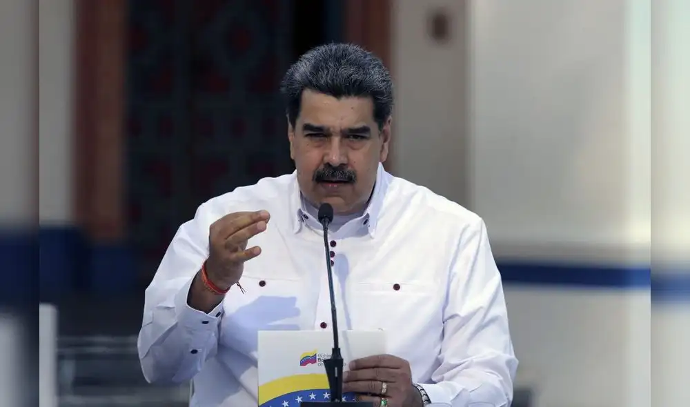 El mandatario aseguró que Venezuela es un país que tiene una “vida democrática intachable”. Foto: AFP El mandatario aseguró que Venezuela es un país que tiene una “vida democrática intachable”. Foto: AFP