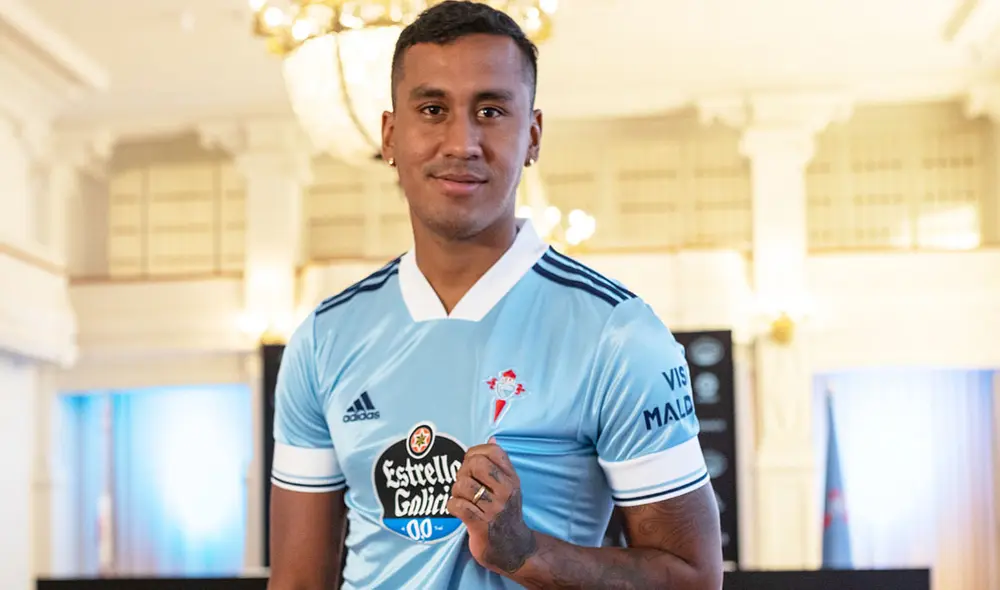 Renato Tapia llegaría con lo justo al reinicio de las eliminatorias.  Foto: Celta de Vigo