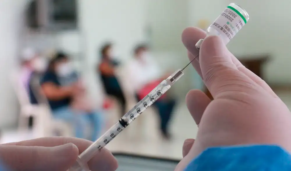 Las universidades a cargo del trabajo del ensayo clínico de Sinopharm anunciaron que los voluntarios serán informados sobre el cronograma de vacunación oportunamente. Foto: Andina Las universidades a cargo del trabajo del ensayo clínico de Sinopharm anunciaron que los voluntarios serán informados sobre el cronograma de vacunación oportunamente. Foto: Andina