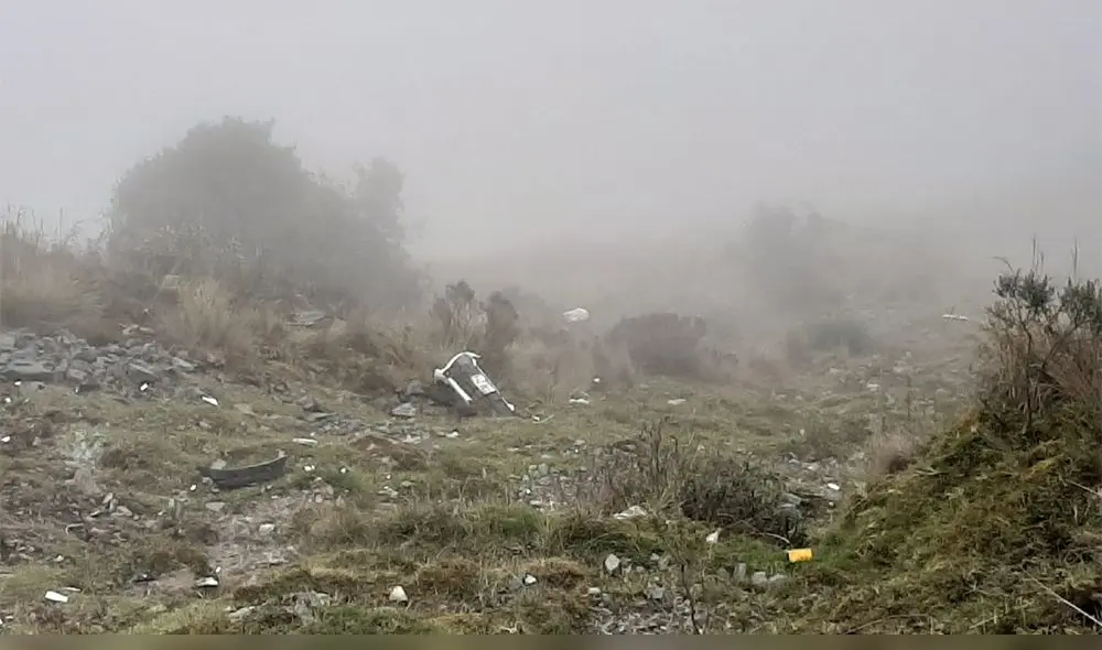 Trágico accidente de tránsito dejó dos personas fallecidas. Foto: PNP