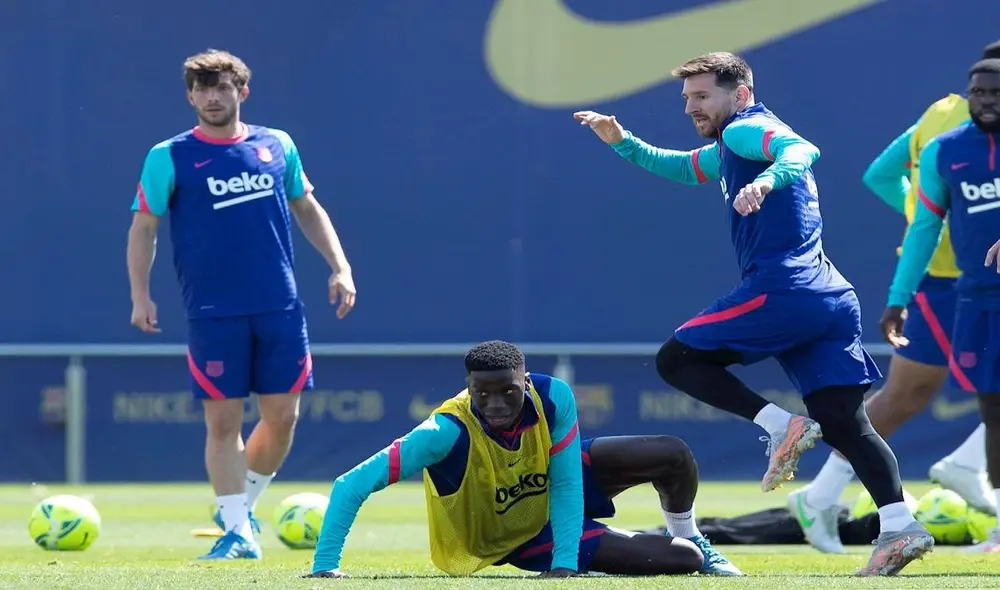 Barcelona tiene dos jugadores descartados para el partido ante Atlético Madrid. Foto: EFE/Enric Fontcuberta
