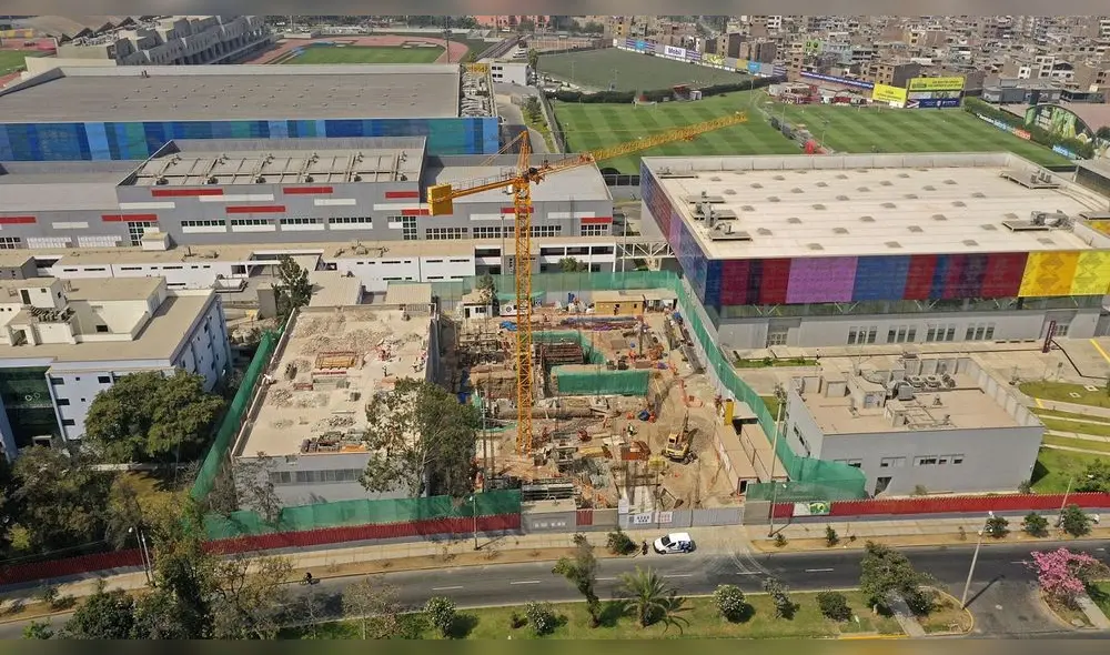 El primer Centro Especializado en Medicina Deportiva del Perú constará de cuatro pisos y atenderá a cerca de 5.000 deportistas federados. Foto Proyecto Legado