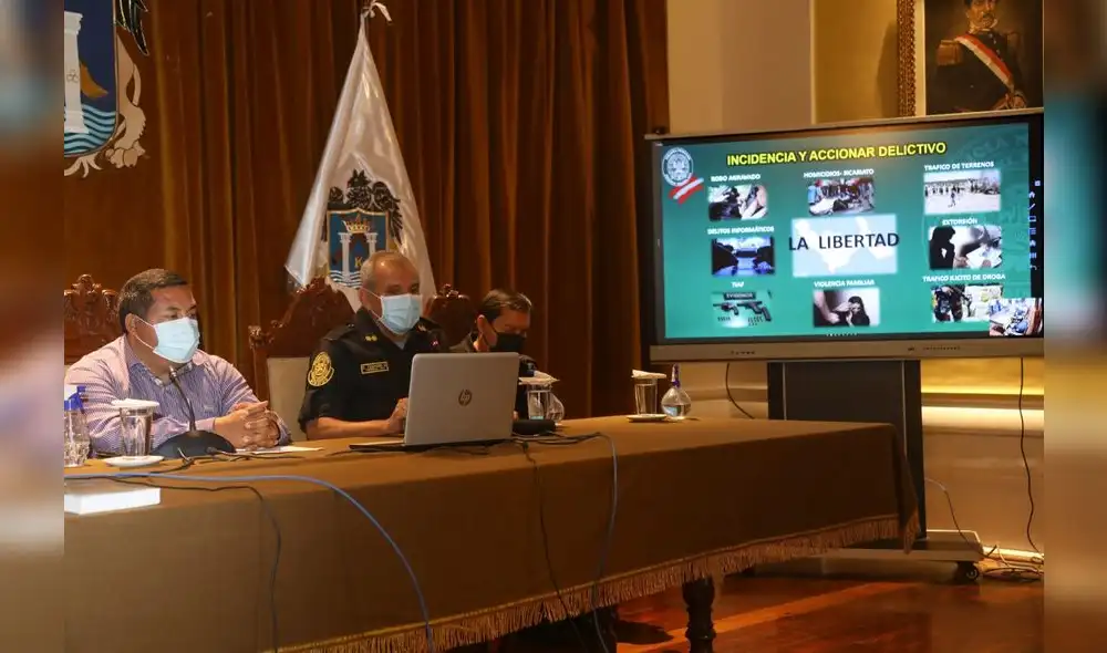 El general Carlos Céspedes reveló que de enero a abril de 2021 hubo 60 homicidios. Foto: MPT