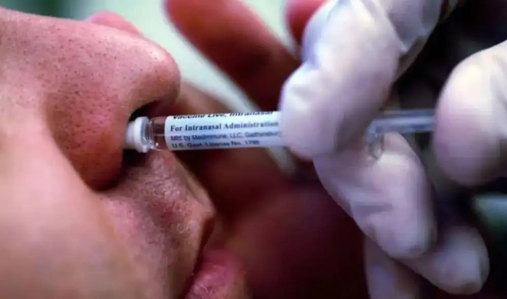 Las vacunas intranasales son de aplicación directa a las vías respiratorias. Foto: referencial / La Razón Las vacunas intranasales son de aplicación directa a las vías respiratorias. Foto: referencial / La Razón