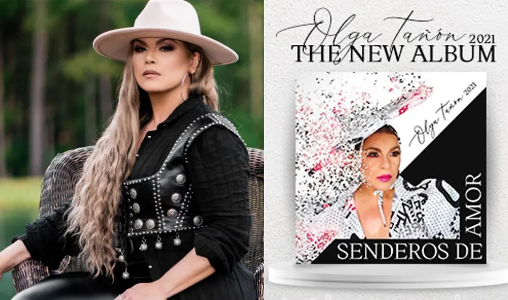 El primer sencillo del álbum pasó el millón de visitas en poco tiempo. Foto: composición/Facebook Olga Tañon