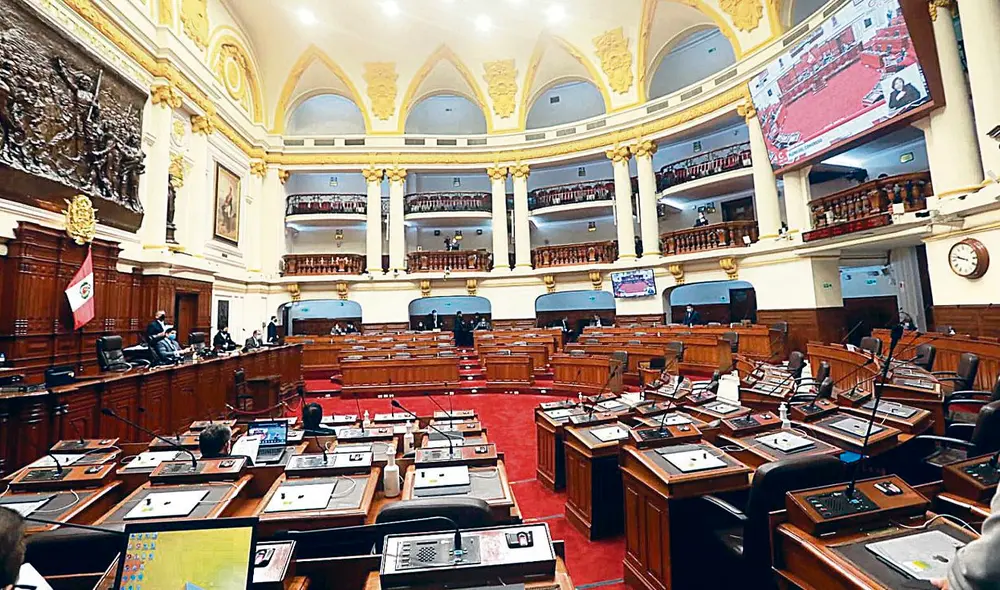 Pleno del Congreso aprobó informe final de las contrataciones irregulares del Ministerio de Cultura. Foto: difusión