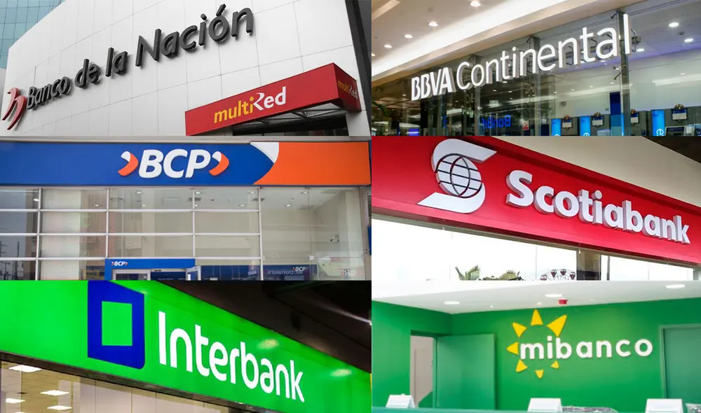 Horario de atención de los principales bancos del país. Foto: composición/difusión Horario de atención de los principales bancos del país. Foto: composición/difusión