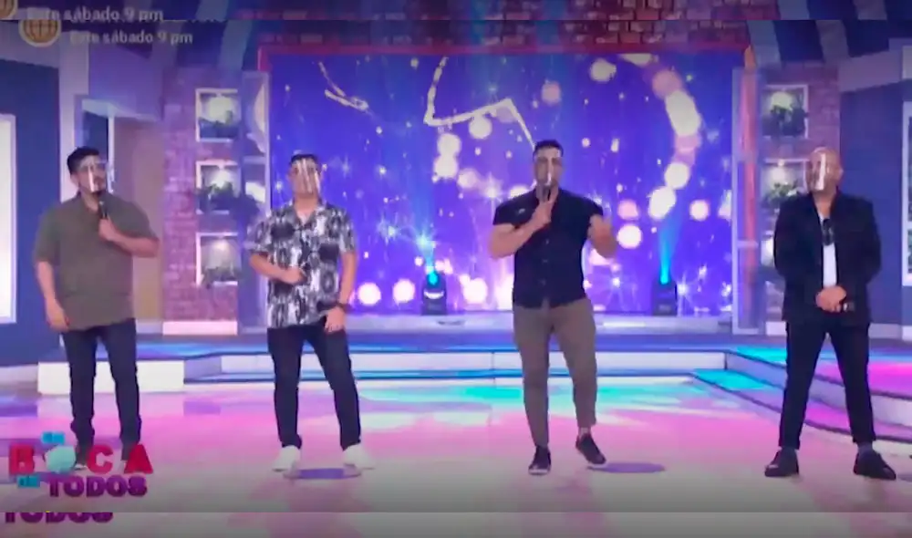 "Hemos puesto sonidos más modernos, hemos refrescado”, comentó Domínguez. Foto: captura de América TV "Hemos puesto sonidos más modernos, hemos refrescado”, comentó Domínguez. Foto: captura de América TV