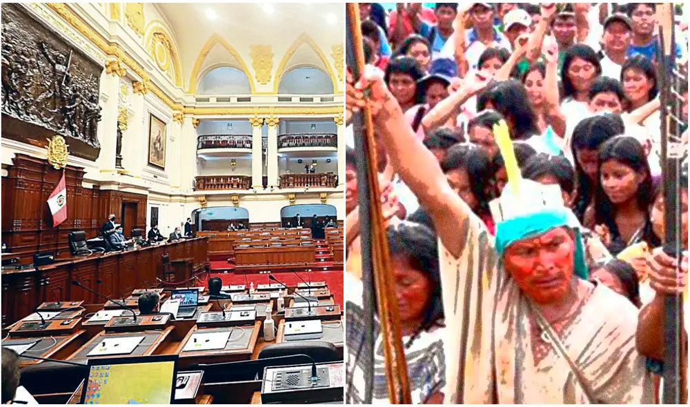 Más de 100 organizaciones indígenas y campesinas habían solicitado este pleno al Congreso. Foto: difusión/ IDL Reporteros