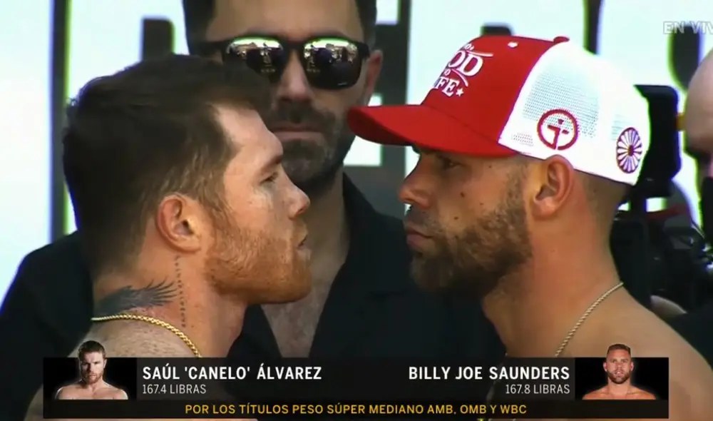 El enfrentamiento entre el mexicano y el británico se dará este sábado 8 de mayo. Foto: captura de Facebook Fox Deportes El enfrentamiento entre el mexicano y el británico se dará este sábado 8 de mayo. Foto: captura de Facebook Fox Deportes