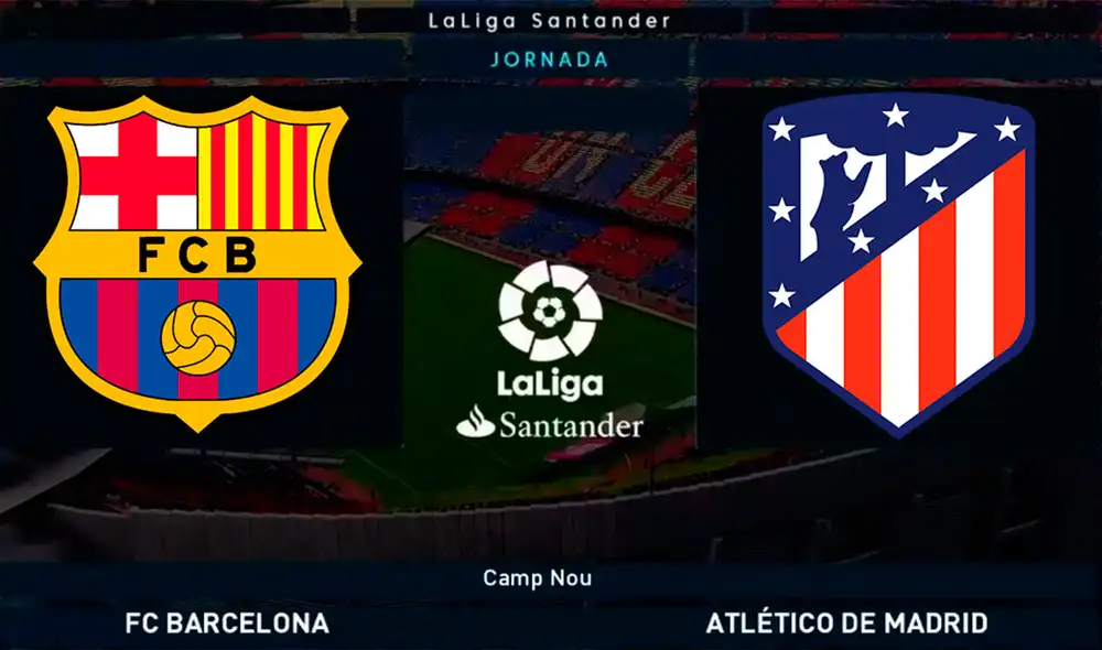 FC Barcelona y Atlético de Madrid juegan este sábado por la fecha 35 de LaLiga Santander. Foto: @officialpes/Twitter FC Barcelona y Atlético de Madrid juegan este sábado por la fecha 35 de LaLiga Santander. Foto: @officialpes/Twitter