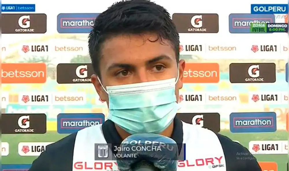 Jairo Concha marcó su primer gol con la camiseta de Alianza Lima. Foto: Gol Perú