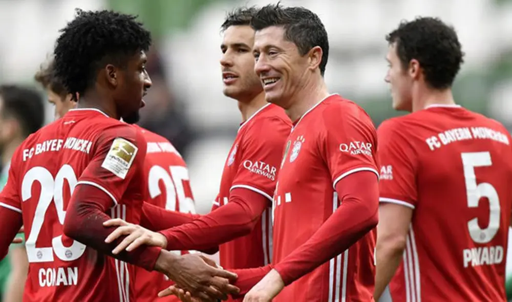 Robert Lewandowski es el goleador del Bayern Múnich en la Bundesliga. Foto: AFP Robert Lewandowski es el goleador del Bayern Múnich en la Bundesliga. Foto: AFP