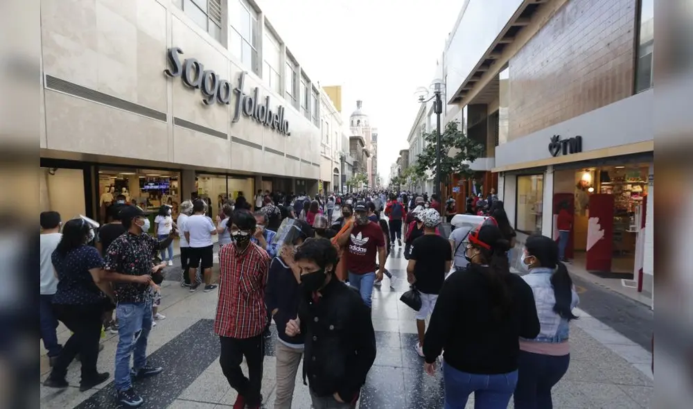 Aglomeraciones por el Día de la Madre. Foto: Carlos Félix/La República
