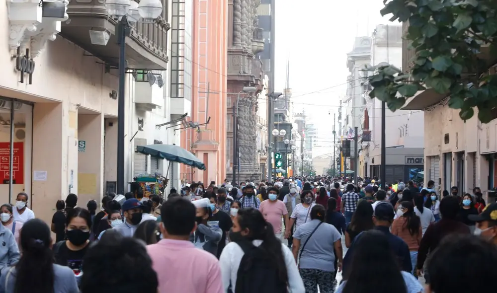Aglomeraciones por el Día de la Madre. Foto: Carlos Félix/La República