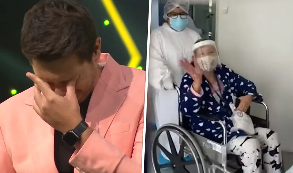 Cristian Rivero celebra la recuperación de su madre. Foto: captura de Yo soy
