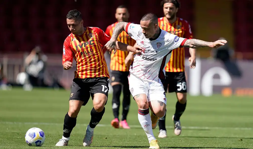 Benevento empató el partido gracias a un gol de Lapadula. Foto: EFE Benevento empató el partido gracias a un gol de Lapadula. Foto: EFE