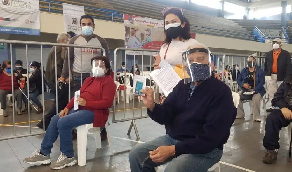 Las vacunaciones se vienen desarrollando en Breña. Foto: César Zorrilla/URPI-LR Las vacunaciones se vienen desarrollando en Breña. Foto: César Zorrilla/URPI-LR