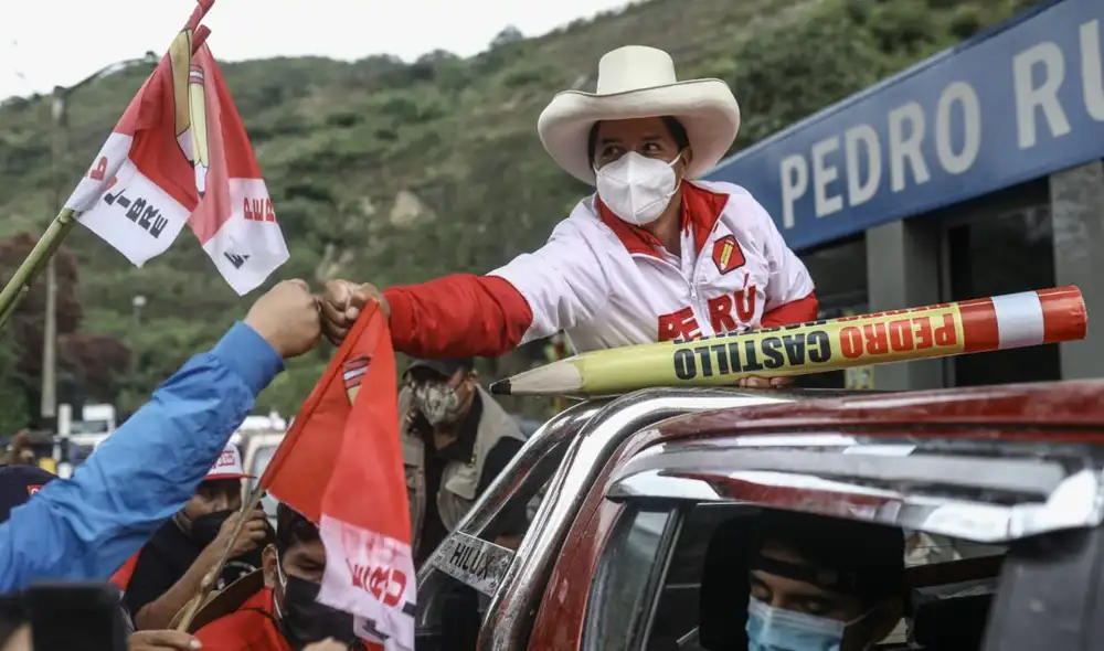 Pedro Castillo postula a la presidencia de la República por primera vez con Perú Libre. Foto: Aldair Mejía/ La República Pedro Castillo postula a la presidencia de la República por primera vez con Perú Libre. Foto: Aldair Mejía/ La República