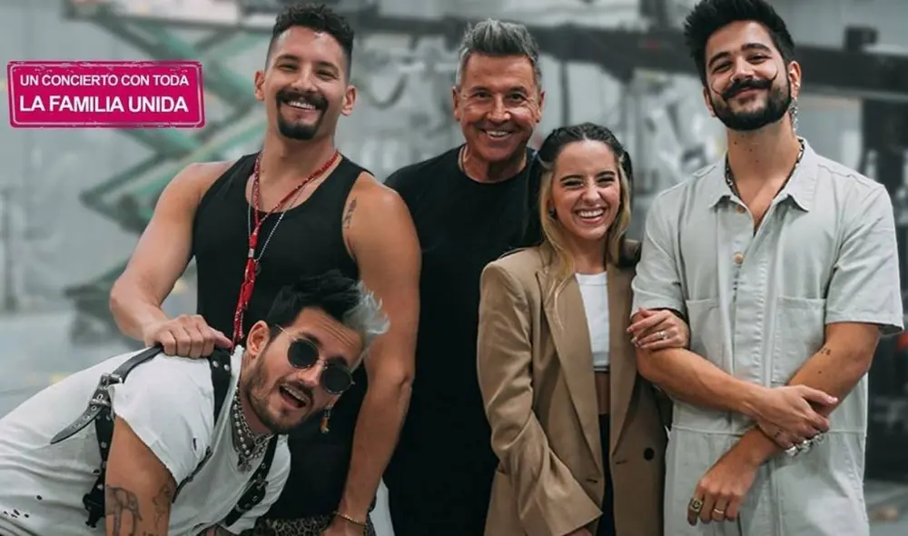 Los cantantes volverán a los escenarios y cantarán como una familia el próximo 12 de junio. Foto: Instagram