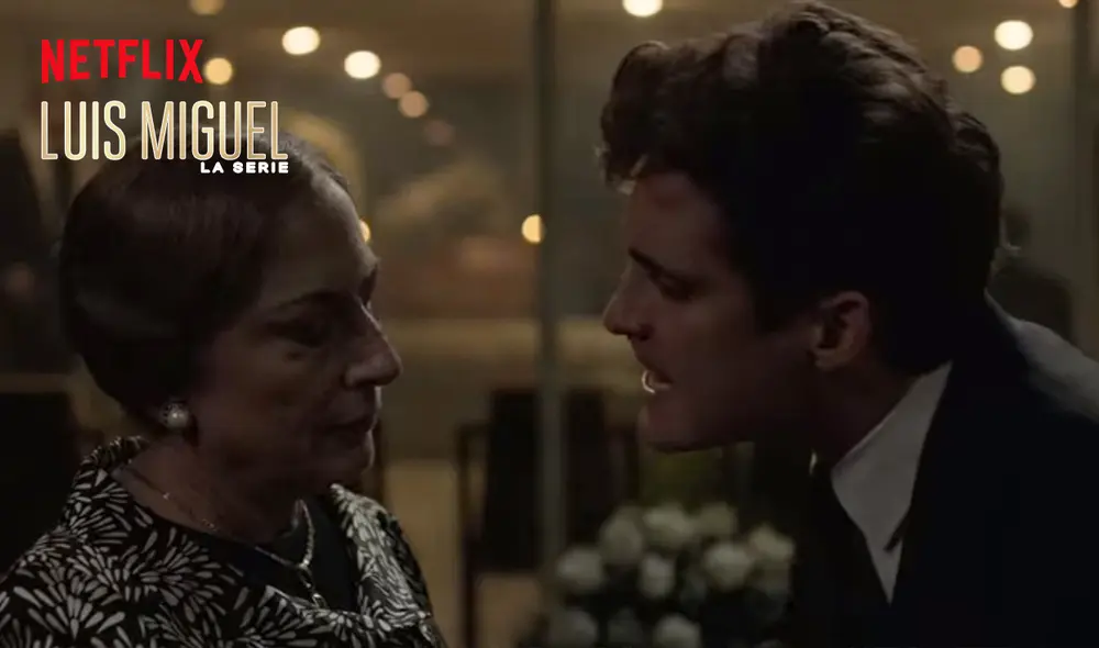 Luis Miguel y su abuela se siguen peleando por la tenencia de Sergio. Foto: Netflix