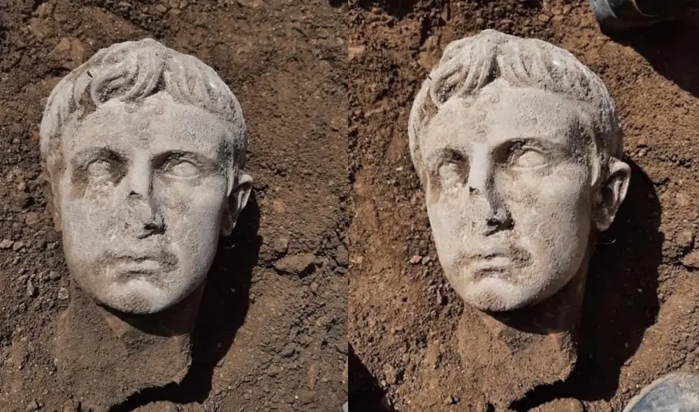 La obra fue descubierta cuando se restauraba una muralla derrumbada en la localidad de Molise. Foto: Superintendencia Arqueológica, de Bellas Artes y Paisaje de la región del Molise La obra fue descubierta cuando se restauraba una muralla derrumbada en la localidad de Molise. Foto: Superintendencia Arqueológica, de Bellas Artes y Paisaje de la región del Molise