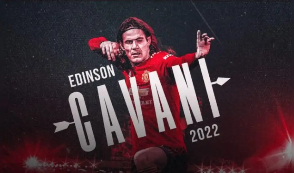 Edison Cavani registra 15 goles y cinco asistencias en esta temporada con el club inglés. Foto: Twitter/Manchester United Edison Cavani registra 15 goles y cinco asistencias en esta temporada con el club inglés. Foto: Twitter/Manchester United