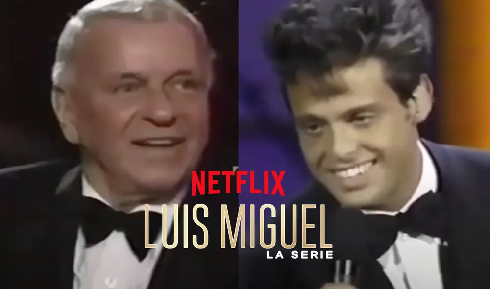 Frank Sinatra invitó en 1995 a Luis Miguel a cantar en su cumpleaños. Foto: composición La República/Aids Project L.A.