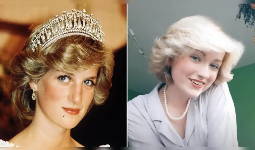 Rose imitó el corte de pelo de la princesa Diana de acuerdo con un artículo de peluquería de 1981. Foto: composición LR
