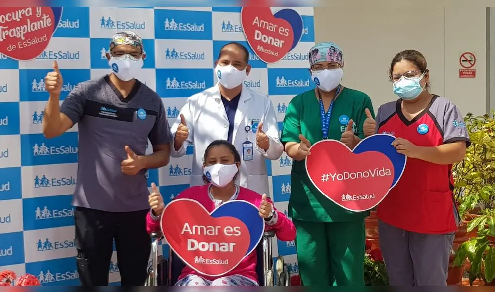 Eny Salazar fue la primera mujer que recibió un trasplante corazón en 2021. Foto: Joel Robles / URPI-LR Eny Salazar fue la primera mujer que recibió un trasplante corazón en 2021. Foto: Joel Robles / URPI-LR