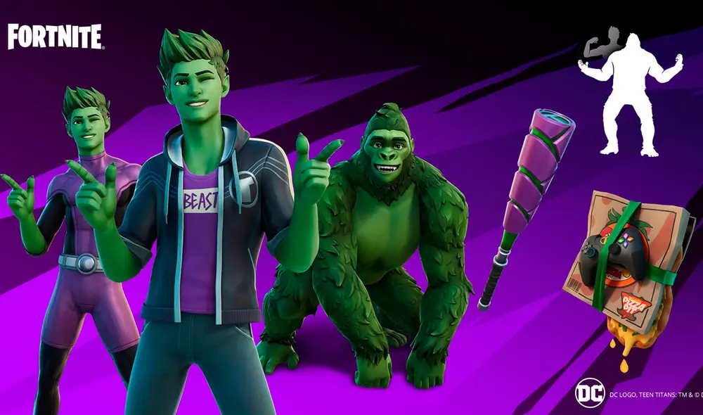 La skin de Chico Bestia se pondrá conseguir en Fortnite por separado o como parte de un bundle. Foto: Epic Games