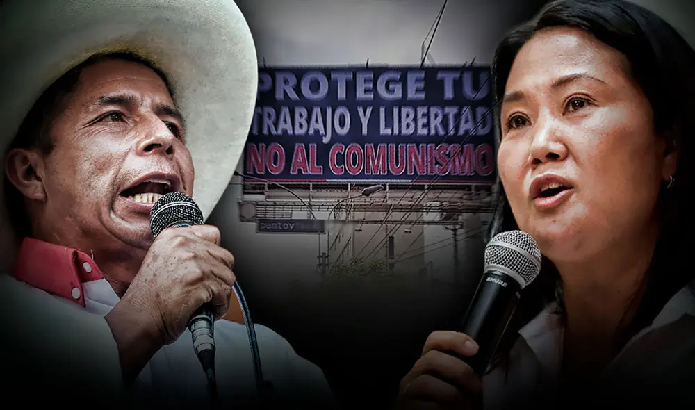 Fujimori vive su mejor momento electoral, aunque todavía está por debajo de Castillo; especialistas sostienen que es inviable deducir si su incremento se debe al llamado anticomunista. Foto: composición de LR Fujimori vive su mejor momento electoral, aunque todavía está por debajo de Castillo; especialistas sostienen que es inviable deducir si su incremento se debe al llamado anticomunista. Foto: composición de LR