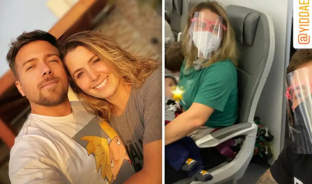 Los actores se dirigieron a su destino la tarde de este 10 de mayo. Foto: composición Instagram