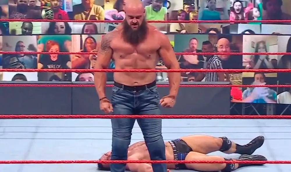 Braun Strowman arremetió contra Bobby Lashley y McIntyre previo a Backlash. Foto: captura WWE Braun Strowman arremetió contra Bobby Lashley y McIntyre previo a Backlash. Foto: captura WWE
