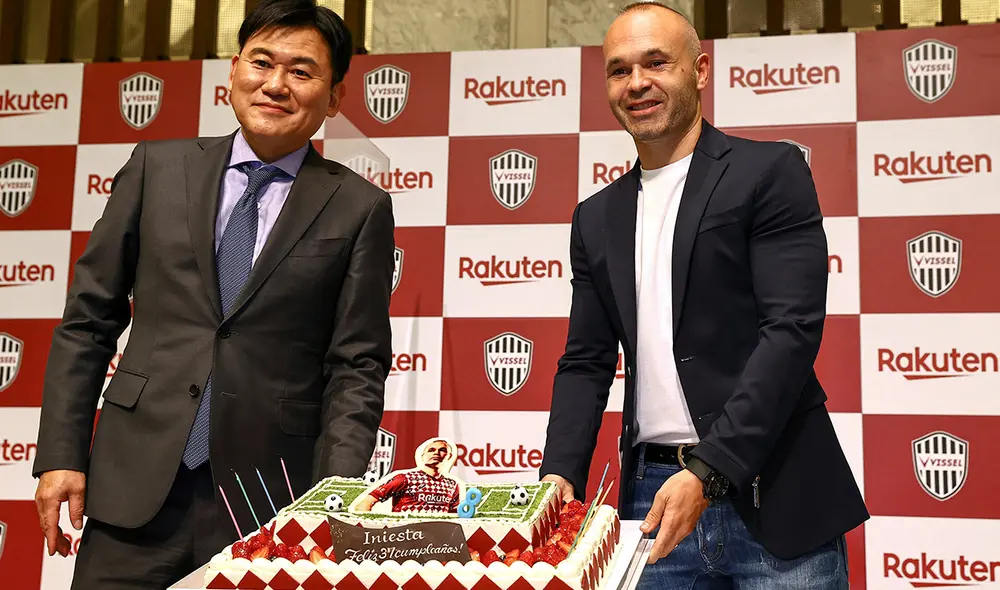 Iniesta llegó al Vissel Kobe en 2018 tras su salida del FC Barcelona. Foto: AFP Iniesta llegó al Vissel Kobe en 2018 tras su salida del FC Barcelona. Foto: AFP
