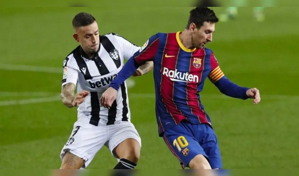 Messi liderará el ataque del FC Barcelona ante Levante por la fecha 36 de LaLiga. Foto: EFE